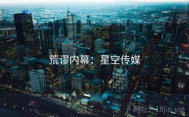 荒谬内幕：星空传媒