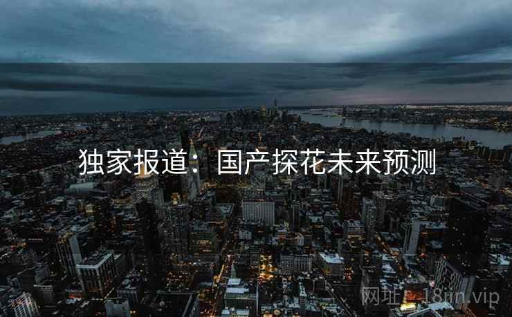 独家报道：国产探花未来预测