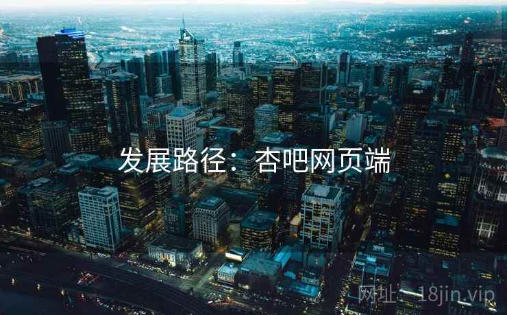 发展路径：杏吧网页端